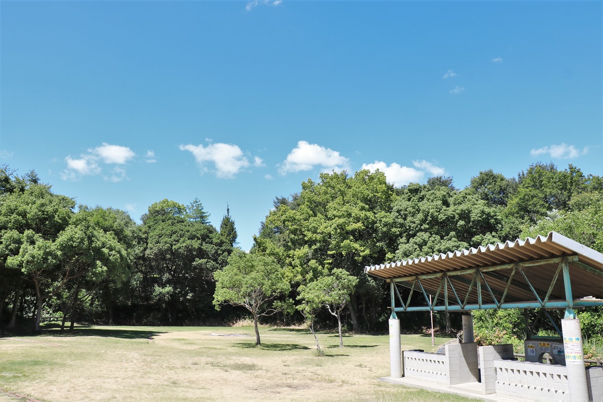 とらまる公園キャンプ場の景色