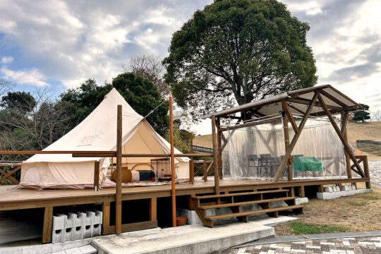 スイートテントの外見